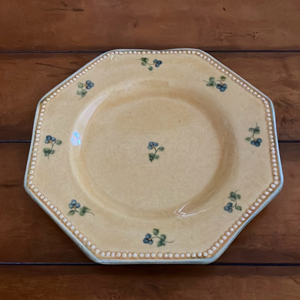 Yellow Terre e Provence Plate